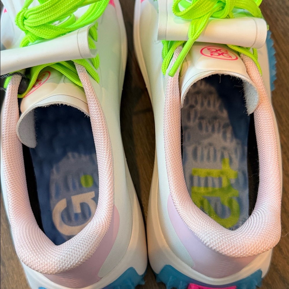 G/FORE WOMEN'S G.112 COLOUR BLOCK KILTIE GOLF SHOE 9.5 - Picture 5 of 8
